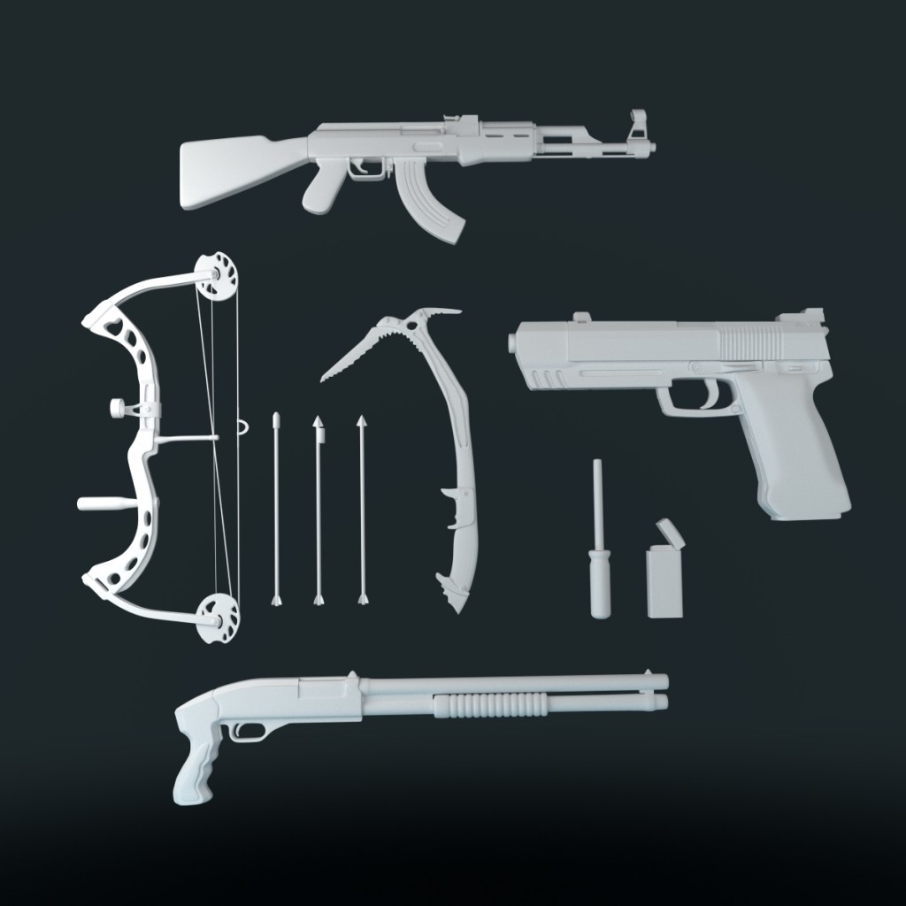 Tomb Raider weapons preview image 1